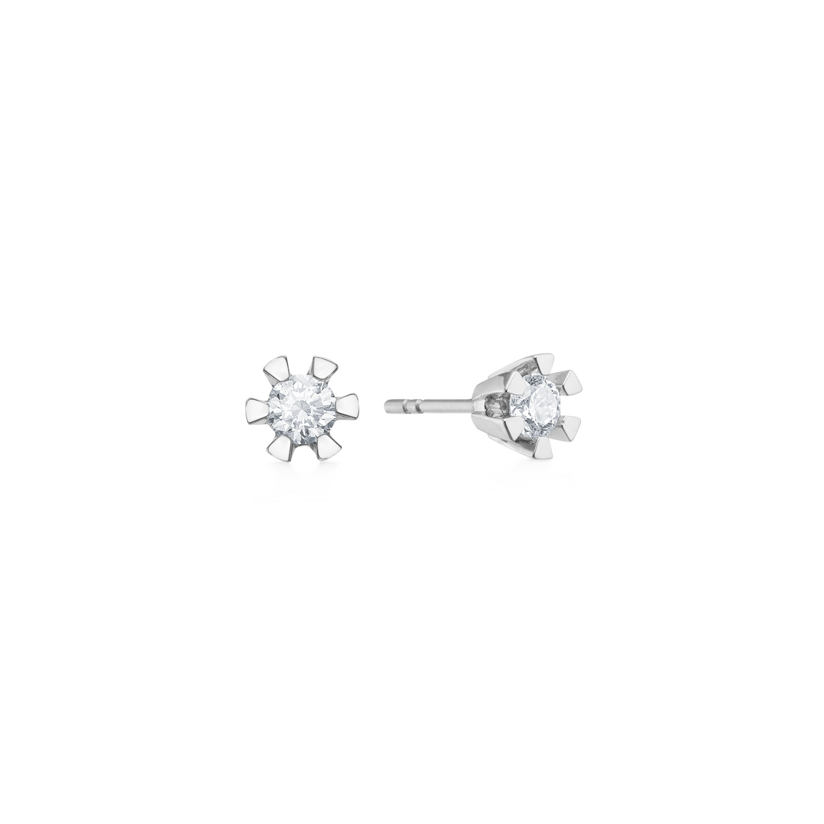Eternity Diamond By Aagaard — Eternity Stud Earrings With 2x0.25ct W/SI Diamond 6c Eternity Diamond By Aagaard Eternity Stud Earrings With 2x0.25ct W/SI Diamond 6c — Øreringe