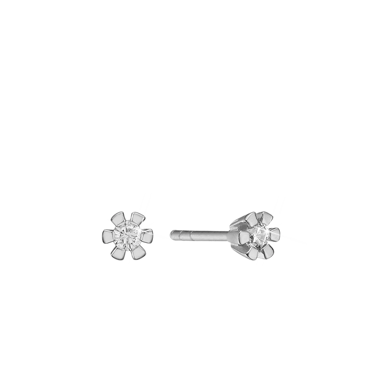 Eternity Diamond By Aagaard — Eternity Stud Earrings With 2x0.20ct W/SI Diamond 6c Eternity Diamond By Aagaard Eternity Stud Earrings With 2x0.20ct W/SI Diamond 6c — Øreringe