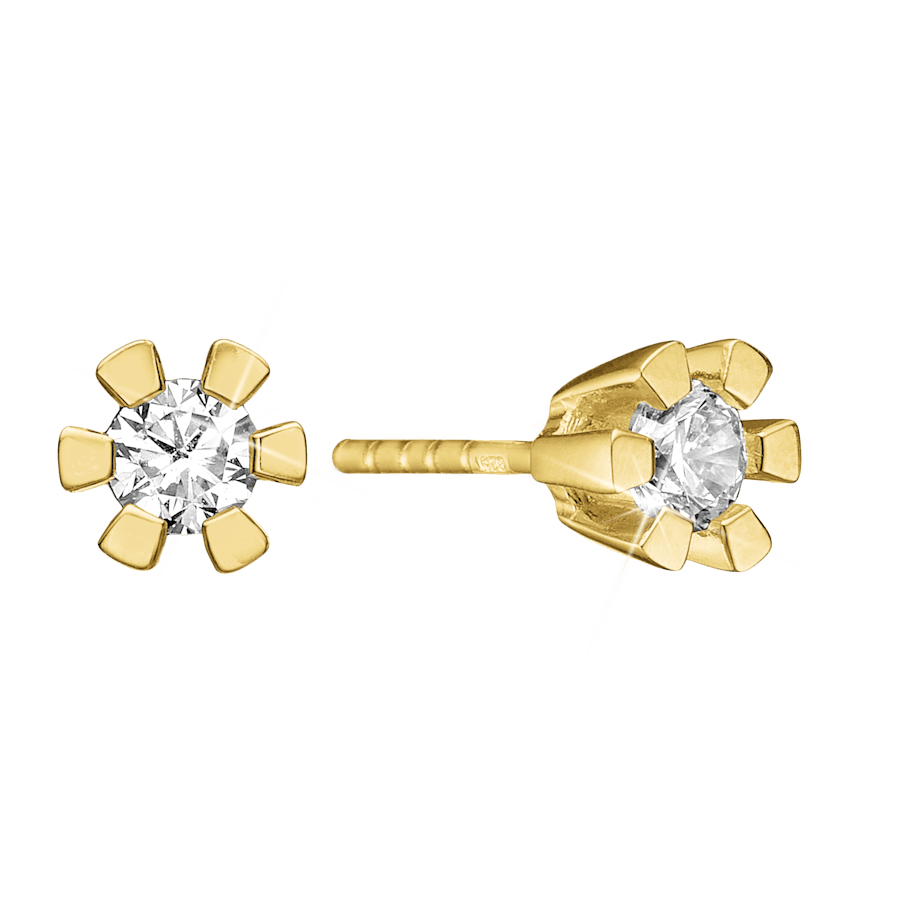 Eternity Diamond By Aagaard — Eternity Stud Earrings With 2x0.25ct W/SI Diamond 4c Eternity Diamond By Aagaard Eternity Stud Earrings With 2x0.25ct W/SI Diamond 4c — Earrings