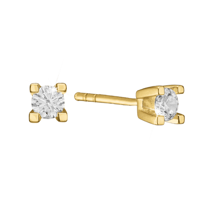 Eternity Diamond By Aagaard — Eternity Stud Earrings With 2x0.15ct W/SI Diamond 4c Eternity Diamond By Aagaard Eternity Stud Earrings With 2x0.15ct W/SI Diamond 4c — Korvakorut