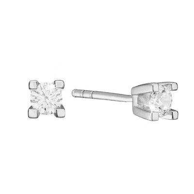 Eternity Diamond By Aagaard — Eternity Stud Earrings With 2x0.15ct W/SI Diamond 4c Eternity Diamond By Aagaard Eternity Stud Earrings With 2x0.15ct W/SI Diamond 4c — Øreringe