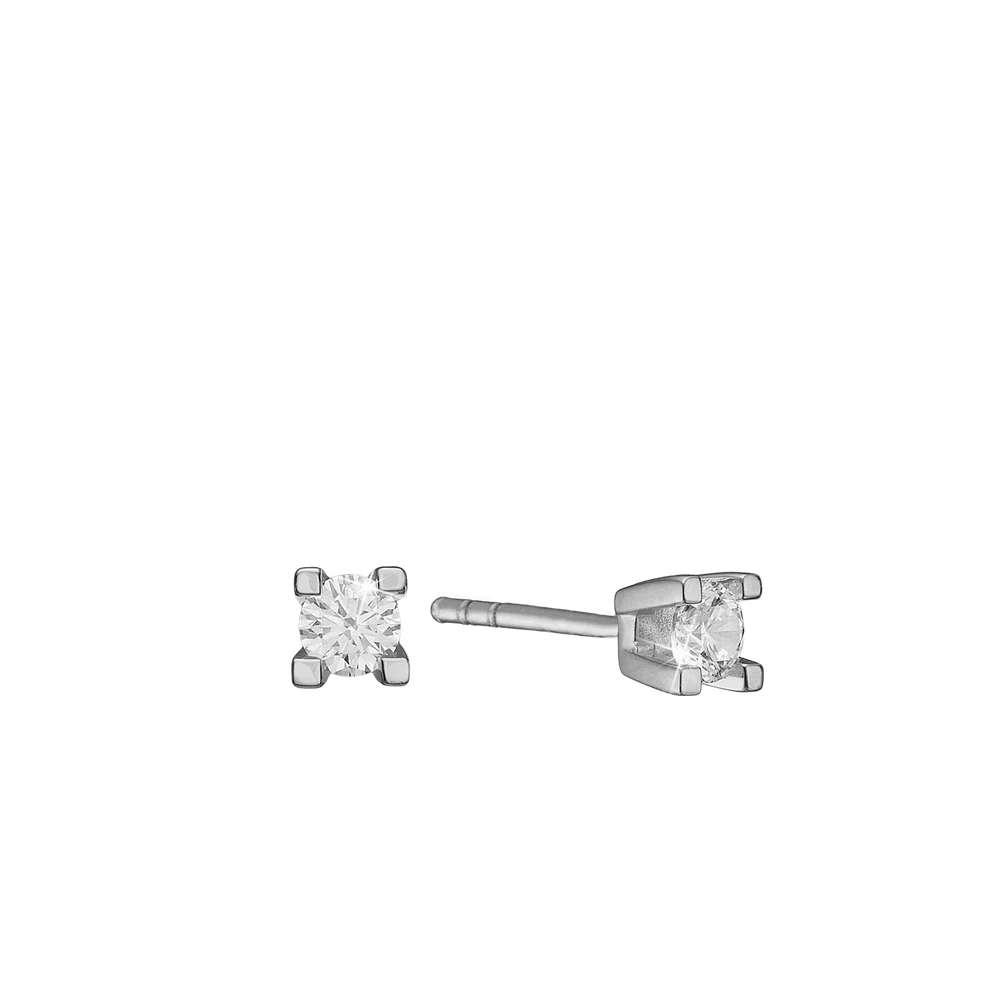 Eternity Diamond By Aagaard Eternity Stud Earrings With 2x0.10ct W/SI Diamond 4c — Earrings