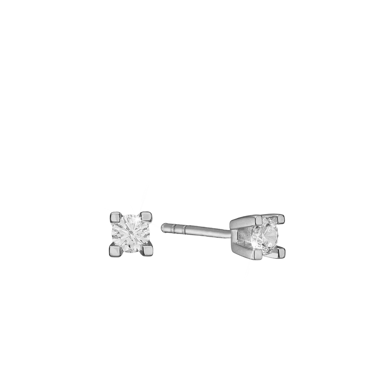 Eternity Diamond By Aagaard — Eternity Stud Earrings With 2x0.10ct W/SI Diamond 4c Eternity Diamond By Aagaard Eternity Stud Earrings With 2x0.10ct W/SI Diamond 4c — Oorbel