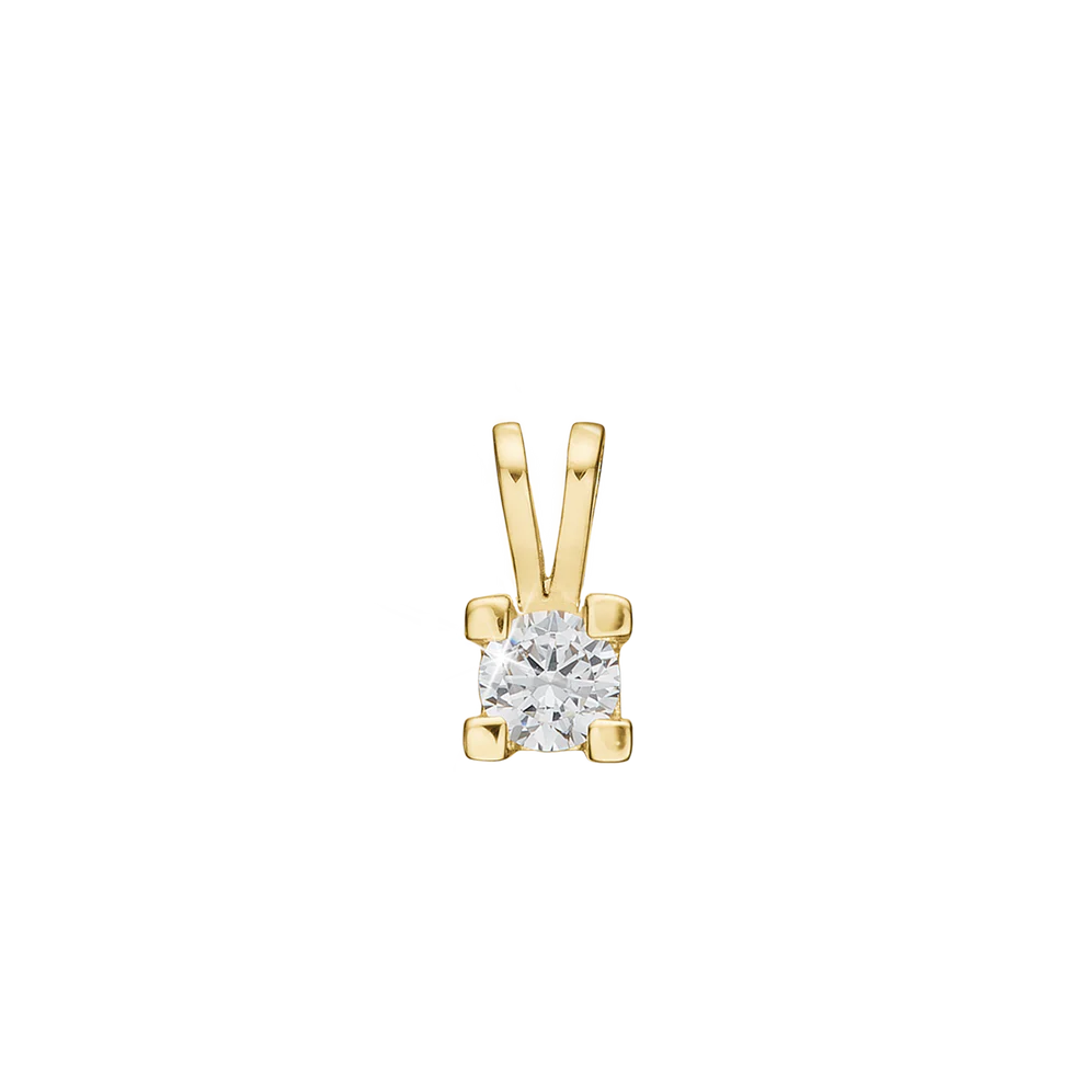 Eternity Diamond By Aagaard Eternity Pendant With 0.50ct W/SI Diamond 4c — Wisiorek