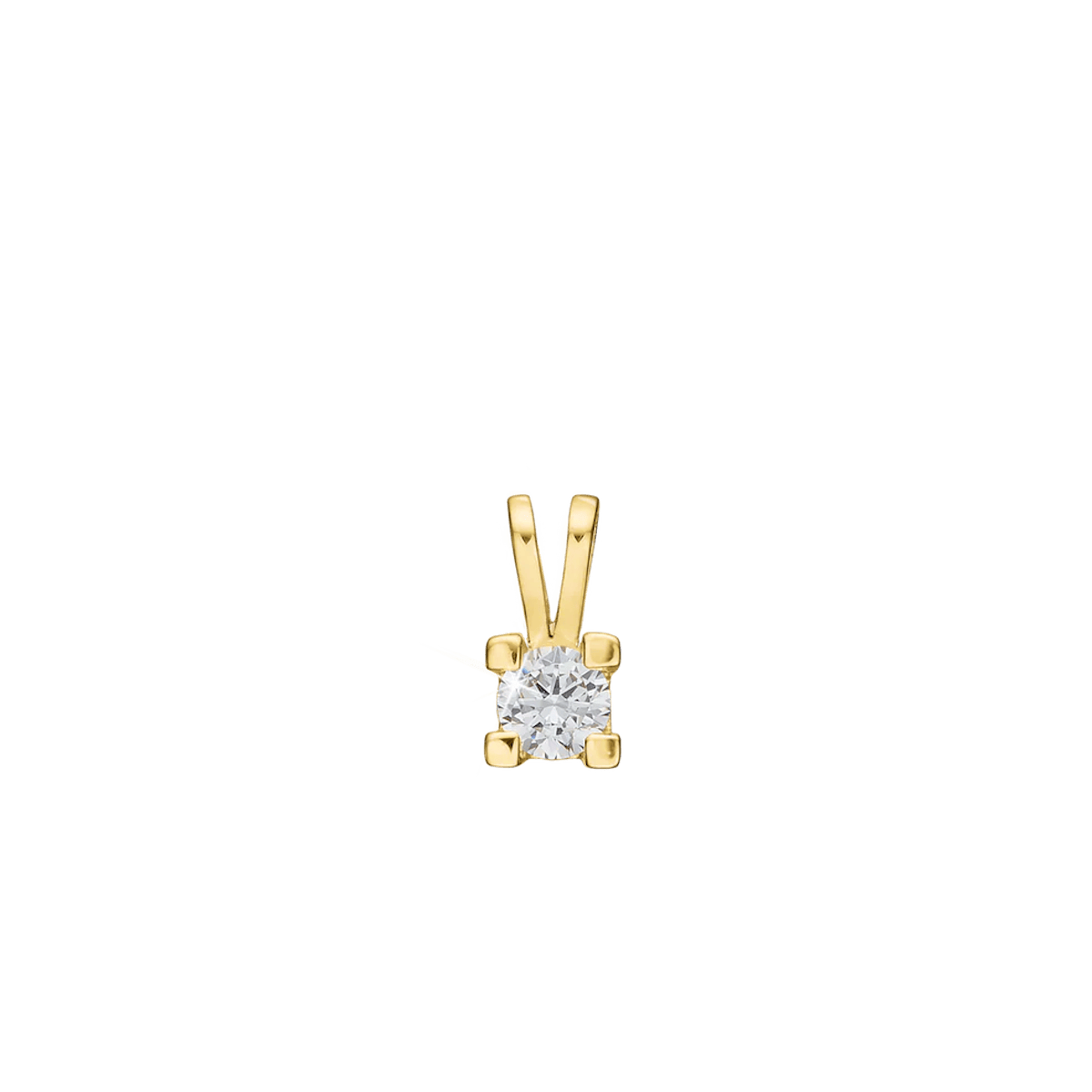 Eternity Diamond By Aagaard — Eternity Pendant With 0.35ct W/SI Diamond 4c Eternity Diamond By Aagaard Eternity Pendant With 0.35ct W/SI Diamond 4c — Hanger
