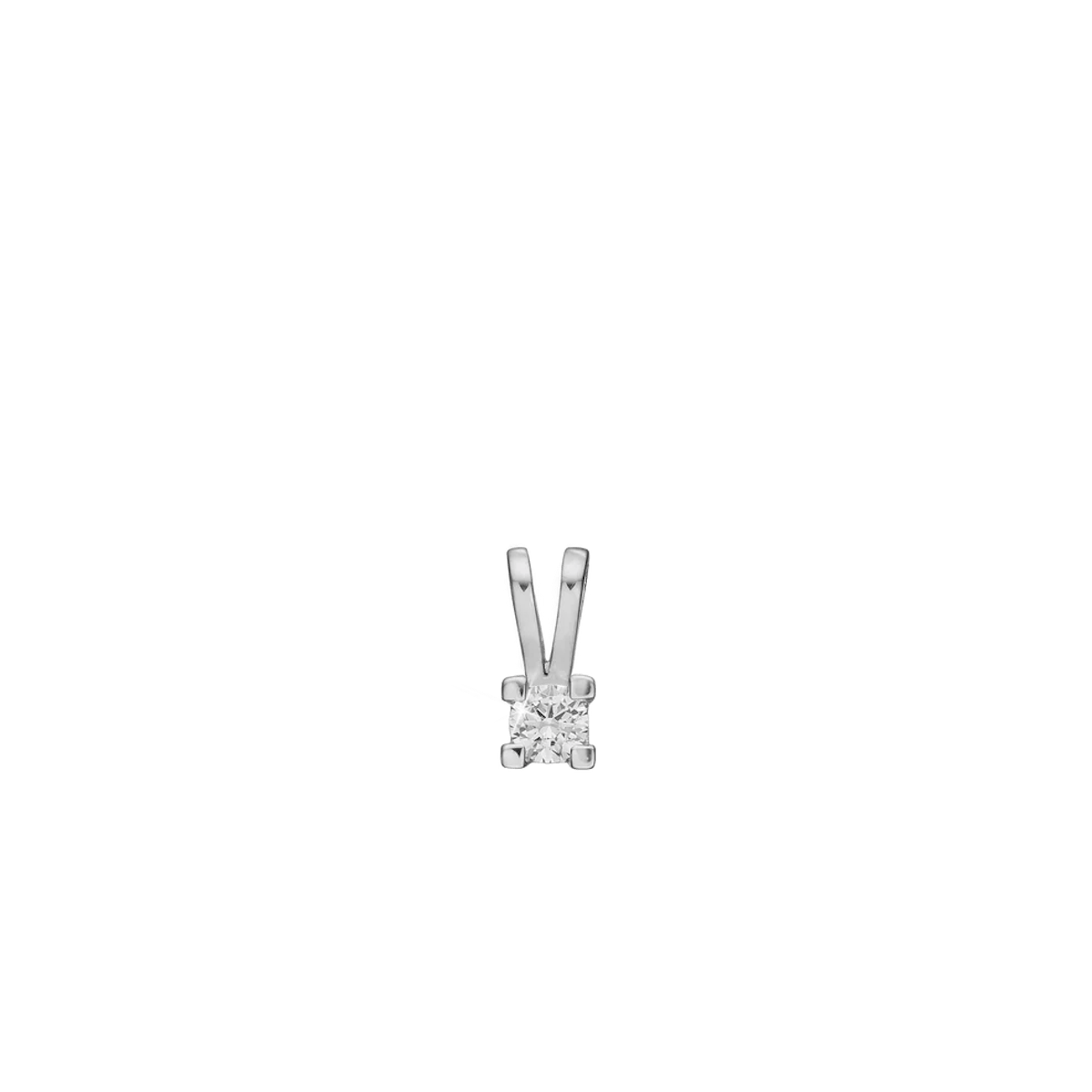 Eternity Diamond By Aagaard — Eternity Pendant With 0.15ct W/SI Diamond 4c Eternity Diamond By Aagaard Eternity Pendant With 0.15ct W/SI Diamond 4c — Hanger