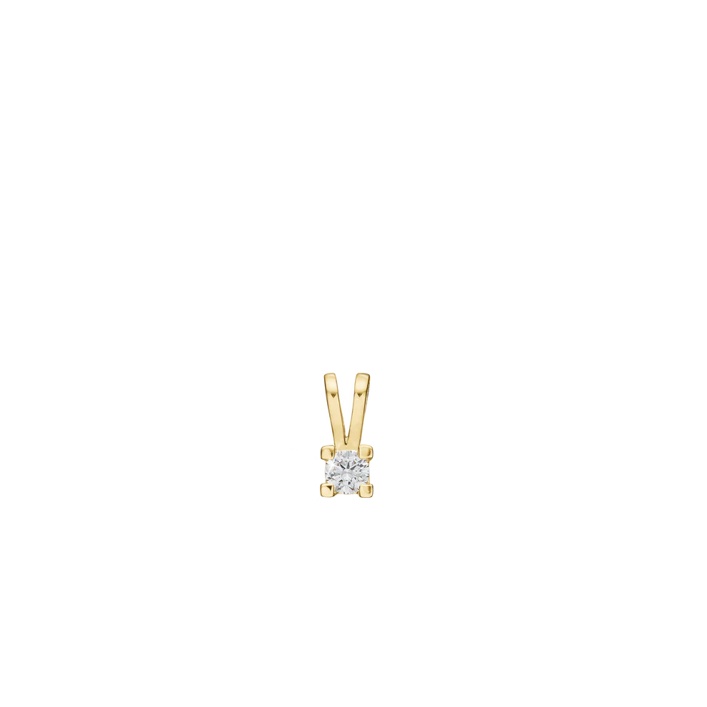 Eternity Diamond By Aagaard Eternity Pendant With 0.10ct W/SI Diamond 4c — Wisiorek