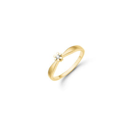 Eternity Diamond By Aagaard — Eternity Ring With 0.03ct W/SI Diamond 6c Eternity Diamond By Aagaard Eternity Ring With 0.03ct W/SI Diamond 6c — Rengas