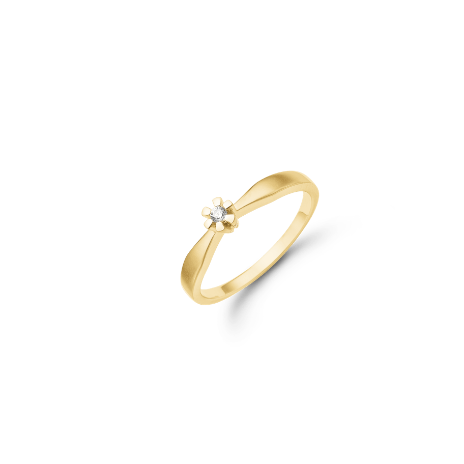Eternity Diamond By Aagaard — Eternity Ring With 0.03ct W/SI Diamond 6c Eternity Diamond By Aagaard Eternity Ring With 0.03ct W/SI Diamond 6c — Ring