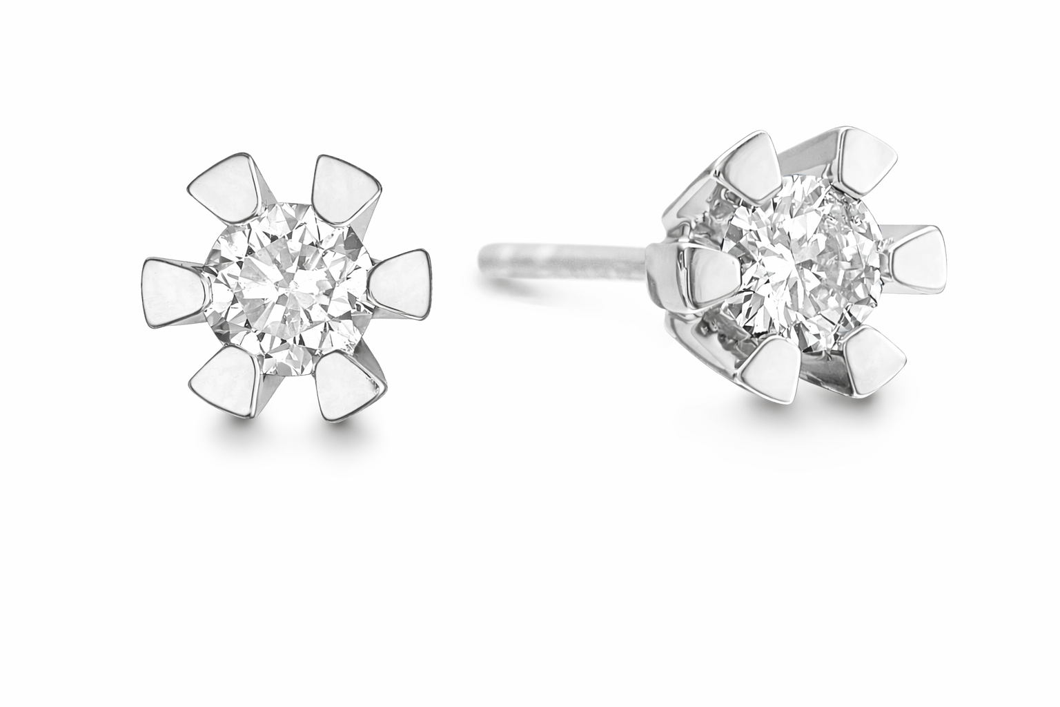Eternity Diamond By Aagaard Eternity Stud Earrings With 2x0.03ct W/SI Diamond 6c — Earrings