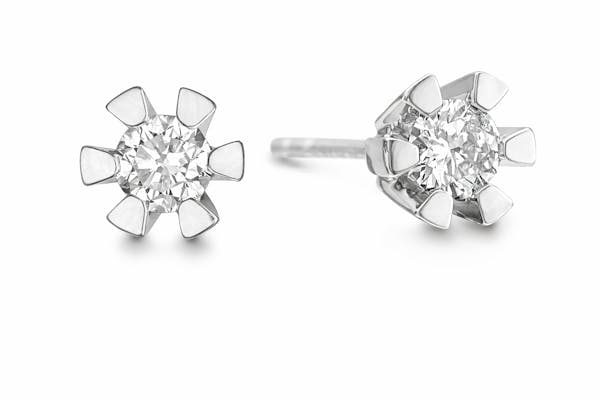 Eternity Diamond By Aagaard — Eternity Stud Earrings With 2x0.03ct W/SI Diamond 6c Eternity Diamond By Aagaard Eternity Stud Earrings With 2x0.03ct W/SI Diamond 6c — Korvakorut