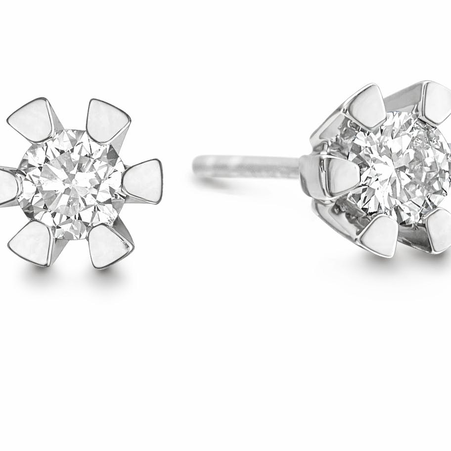 Eternity Diamond By Aagaard — Eternity Stud Earrings With 2x0.03ct W/SI Diamond 6c Eternity Diamond By Aagaard Eternity Stud Earrings With 2x0.03ct W/SI Diamond 6c — Kolczyk