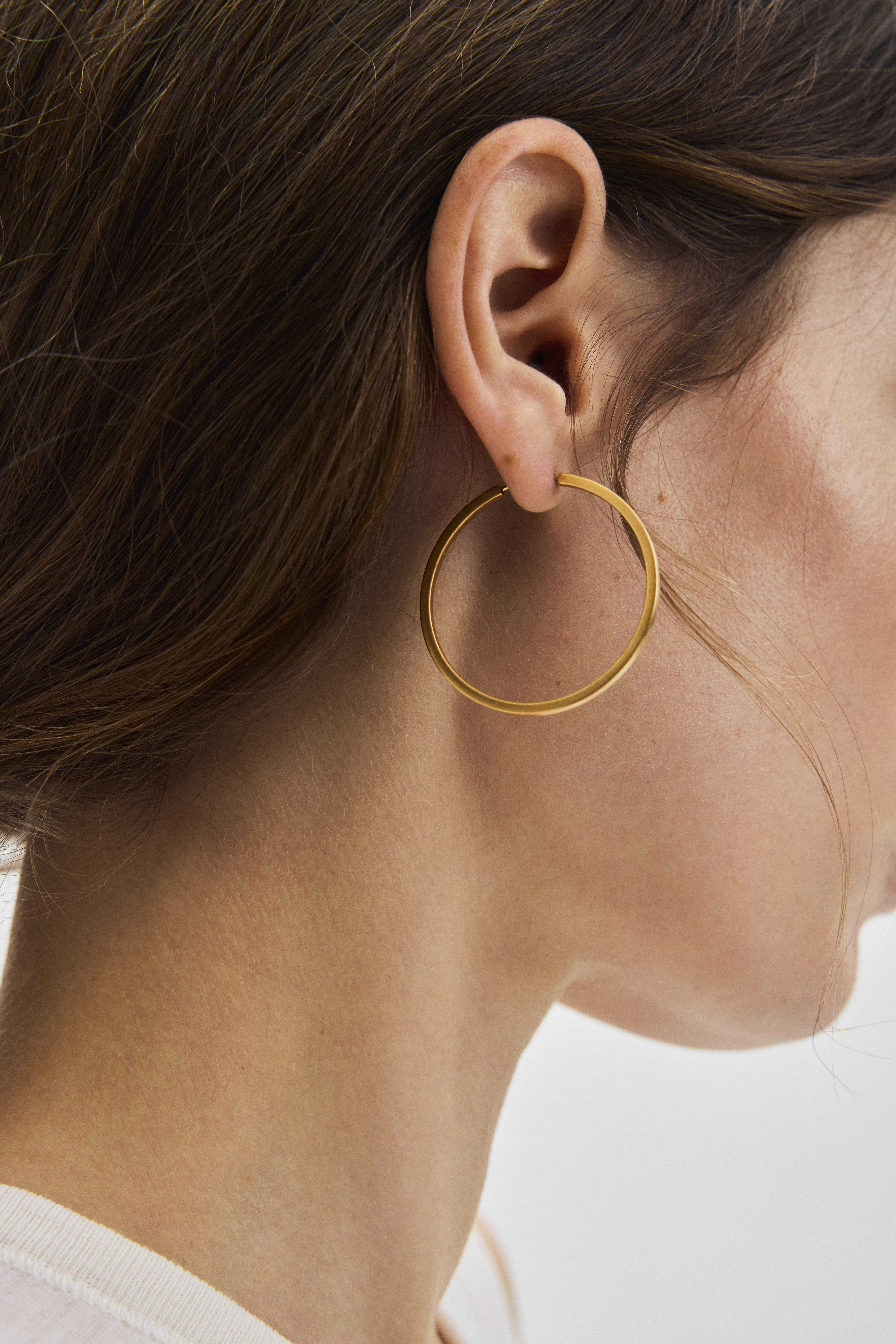 Pernille Corydon Circle Line Hoops — Boucle d'oreille