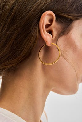 Pernille Corydon — Circle Line Hoops Pernille Corydon Circle Line Hoops — Øreringer