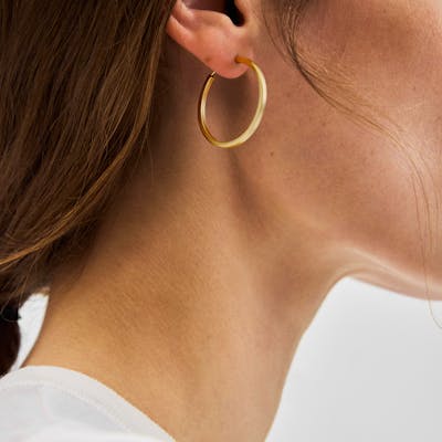 Pernille Corydon — Small Circle Line Hoops Pernille Corydon Small Circle Line Hoops — Korvakorut