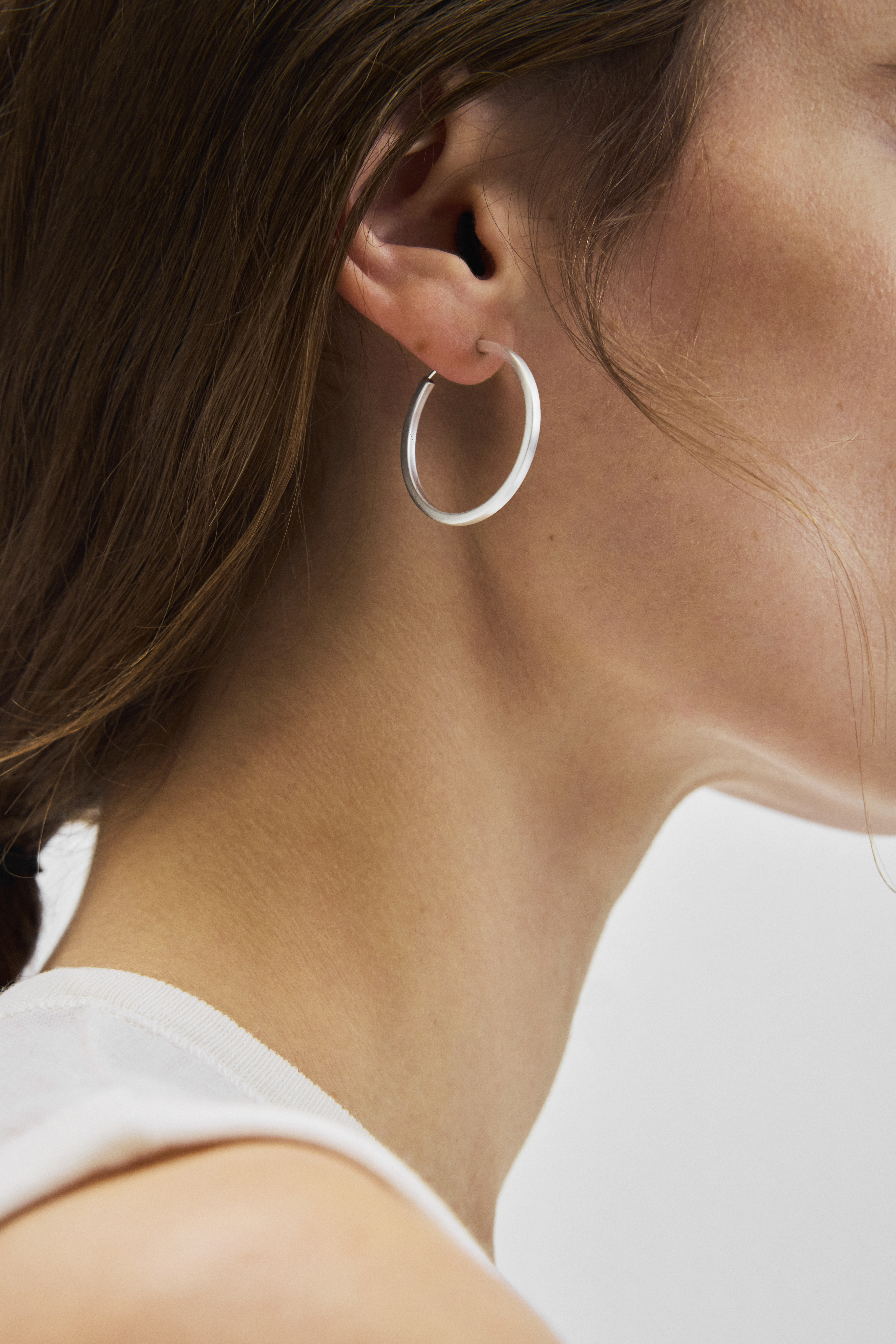 Pernille Corydon Small Circle Line Hoops — Korvakorut