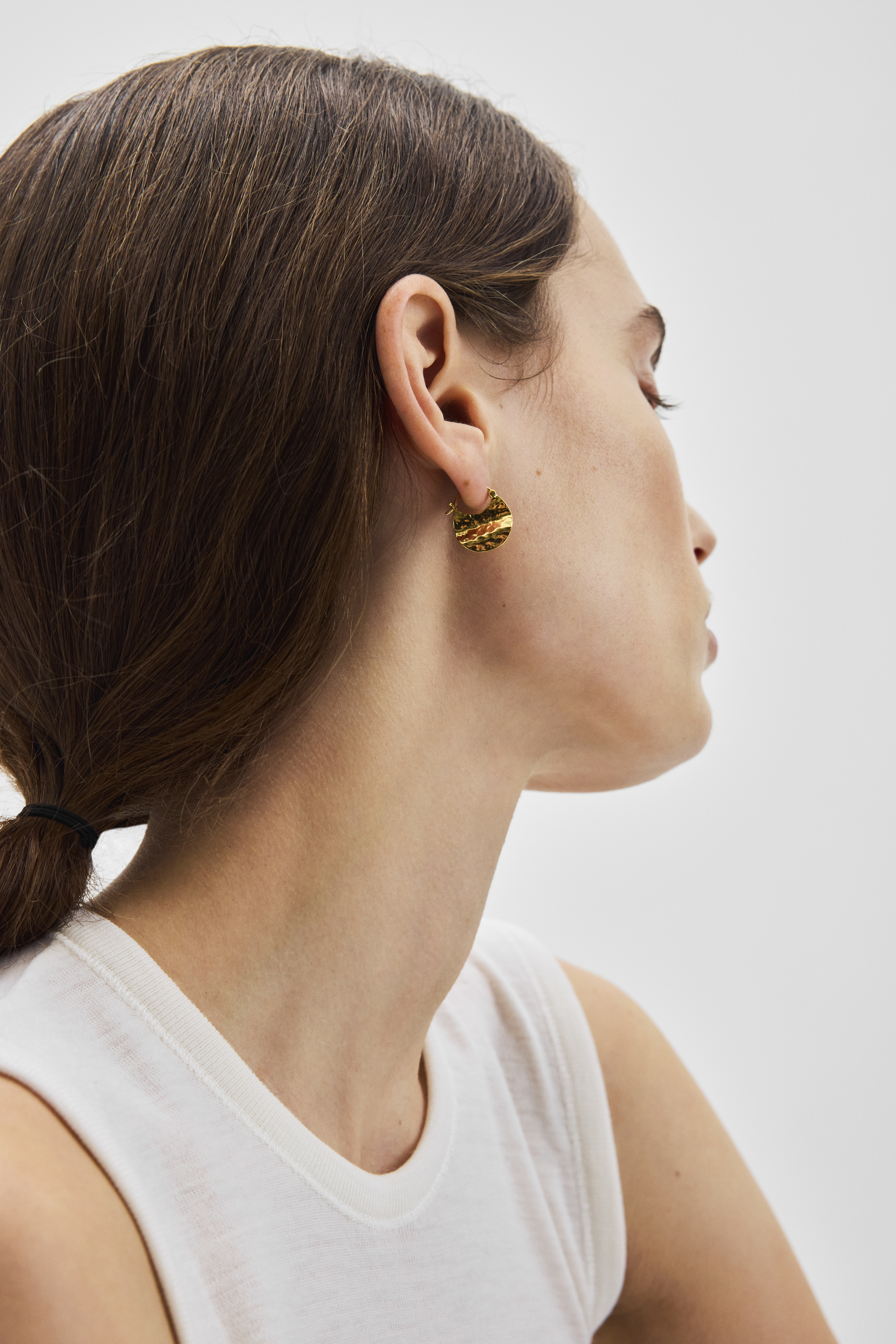Pernille Corydon Small Halo Earrings — Oorbel