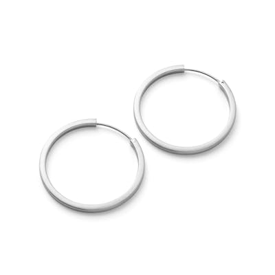 Pernille Corydon — Circle Line Hoops Pernille Corydon Circle Line Hoops — Øreringer