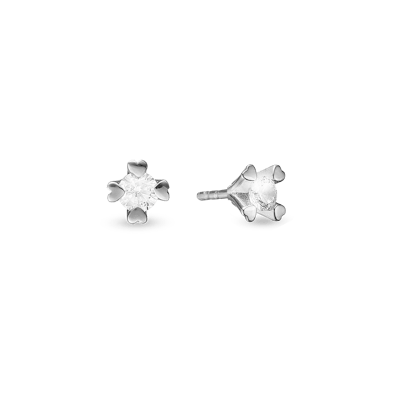 Mary By Aagaard — Mary Stud Earrings 14 Carat With 2x0.50ct W/VS Labgrown Diamond Mary By Aagaard Mary Stud Earrings 14 Carat With 2x0.50ct W/VS Labgrown Diamond — Oorbel