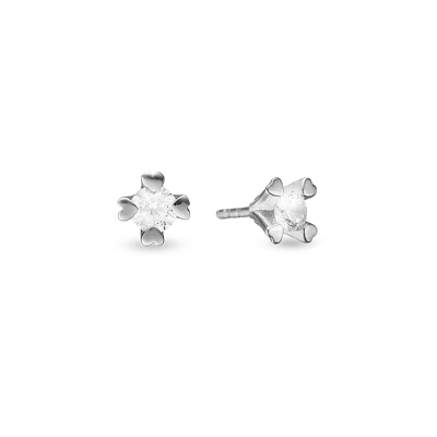 Mary By Aagaard — Mary Stud Earrings 14 Carat With 2x0.75ct W/VS Labgrown Diamond Mary By Aagaard Mary Stud Earrings 14 Carat With 2x0.75ct W/VS Labgrown Diamond — Oorbel