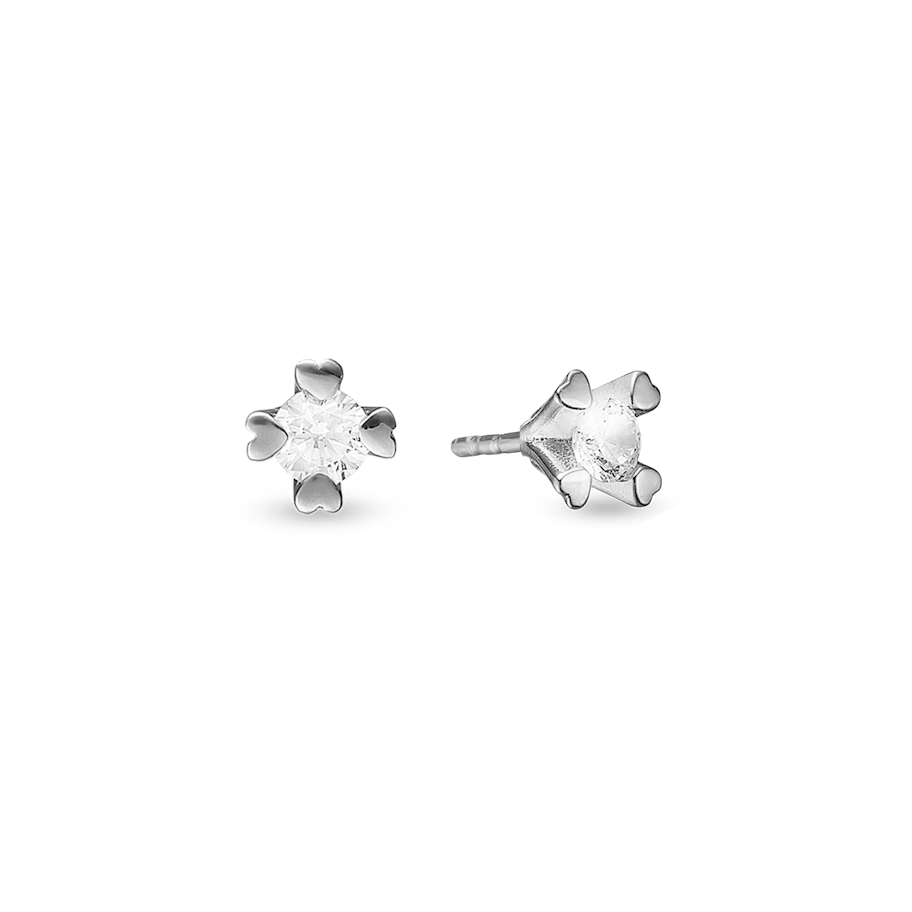 Mary By Aagaard — Mary Stud Earrings 14 Carat With 2x0.75ct W/VS Labgrown Diamond Mary By Aagaard Mary Stud Earrings 14 Carat With 2x0.75ct W/VS Labgrown Diamond — Ohrringe