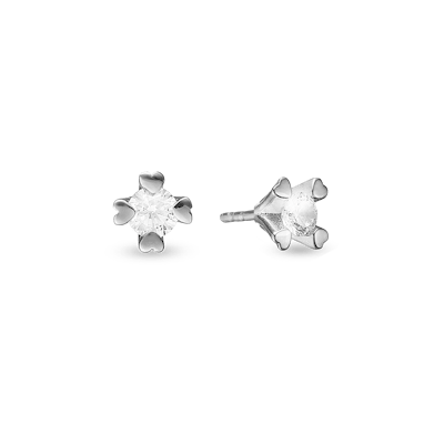 Mary By Aagaard — Mary Stud Earrings 14 Carat With 2x1.00ct W/VS Labgrown Diamond Mary By Aagaard Mary Stud Earrings 14 Carat With 2x1.00ct W/VS Labgrown Diamond — Oorbel