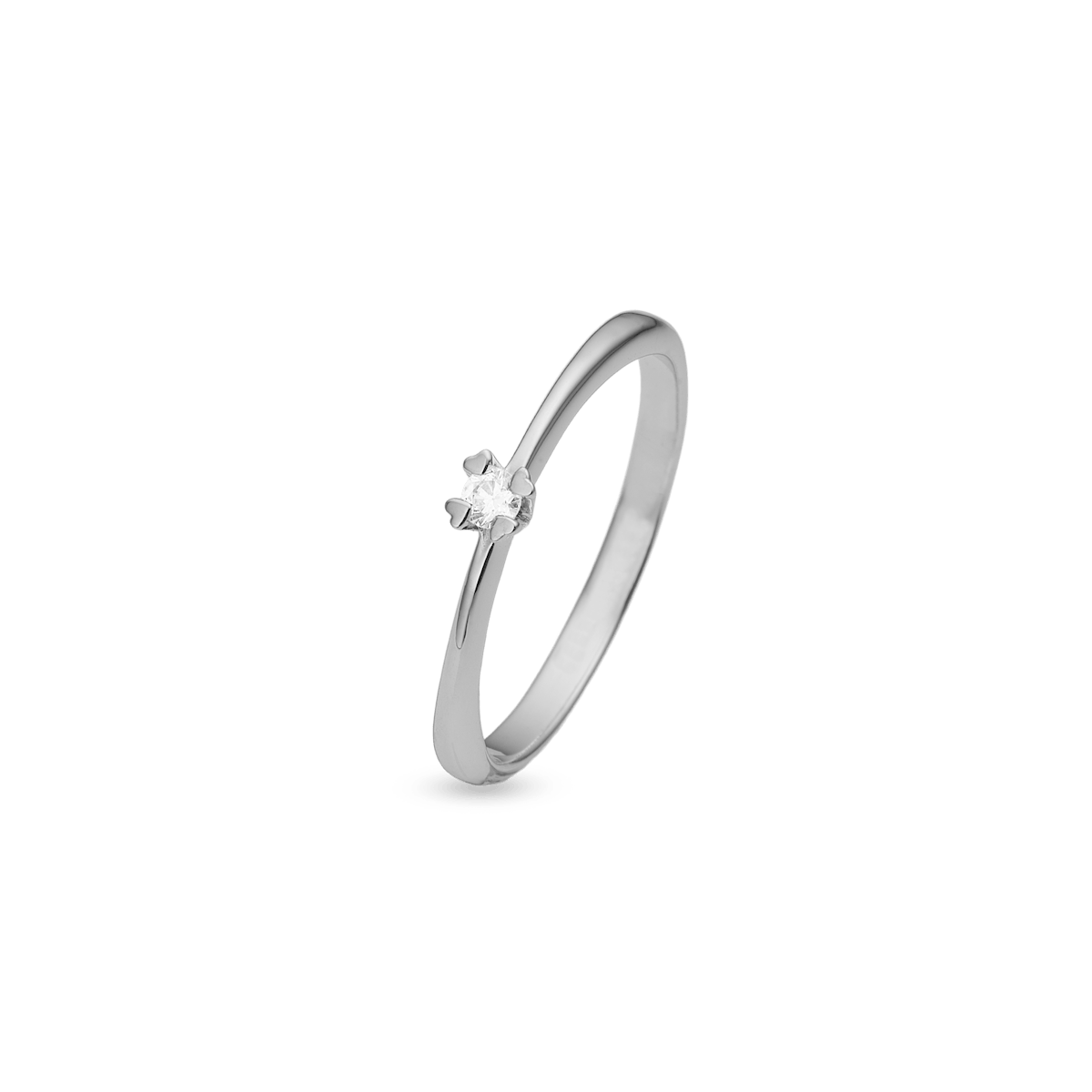 Mary By Aagaard — Mary Ring With 0.05ct W/VS Labgrown Diamond Mary By Aagaard Mary Ring With 0.05ct W/VS Labgrown Diamond — Ring