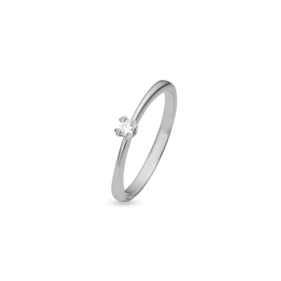 Mary By Aagaard — Mary Ring With 0.05ct W/VS Labgrown Diamond Mary By Aagaard Mary Ring With 0.05ct W/VS Labgrown Diamond — Bagues