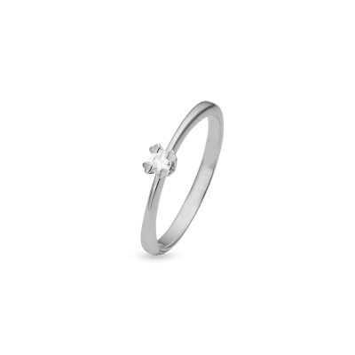 Mary By Aagaard — Mary Ring With 0.10ct W/VS Labgrown Diamond Mary By Aagaard Mary Ring With 0.10ct W/VS Labgrown Diamond — Ring