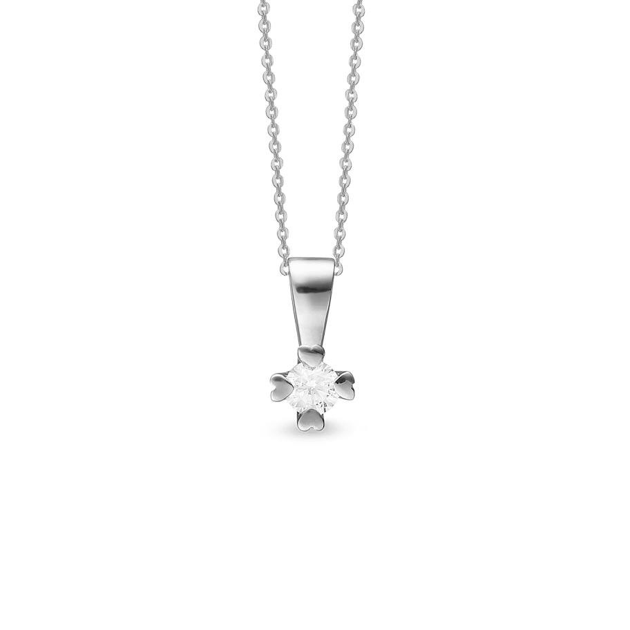 Mary By Aagaard — Mary Pendant 14 Carat With 0.40ct W/VS Labgrown Diamond Mary By Aagaard Mary Pendant 14 Carat With 0.40ct W/VS Labgrown Diamond — Riipus