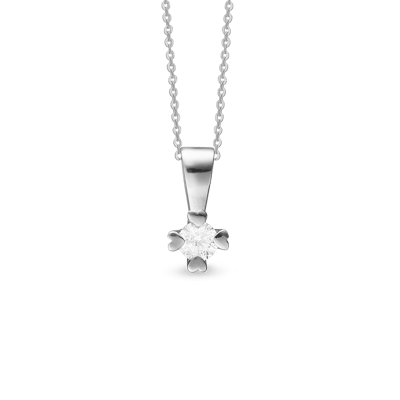 Mary By Aagaard — Mary Pendant 14 Carat With 0.75ct W/VS Labgrown Diamond Mary By Aagaard Mary Pendant 14 Carat With 0.75ct W/VS Labgrown Diamond — Pendentif