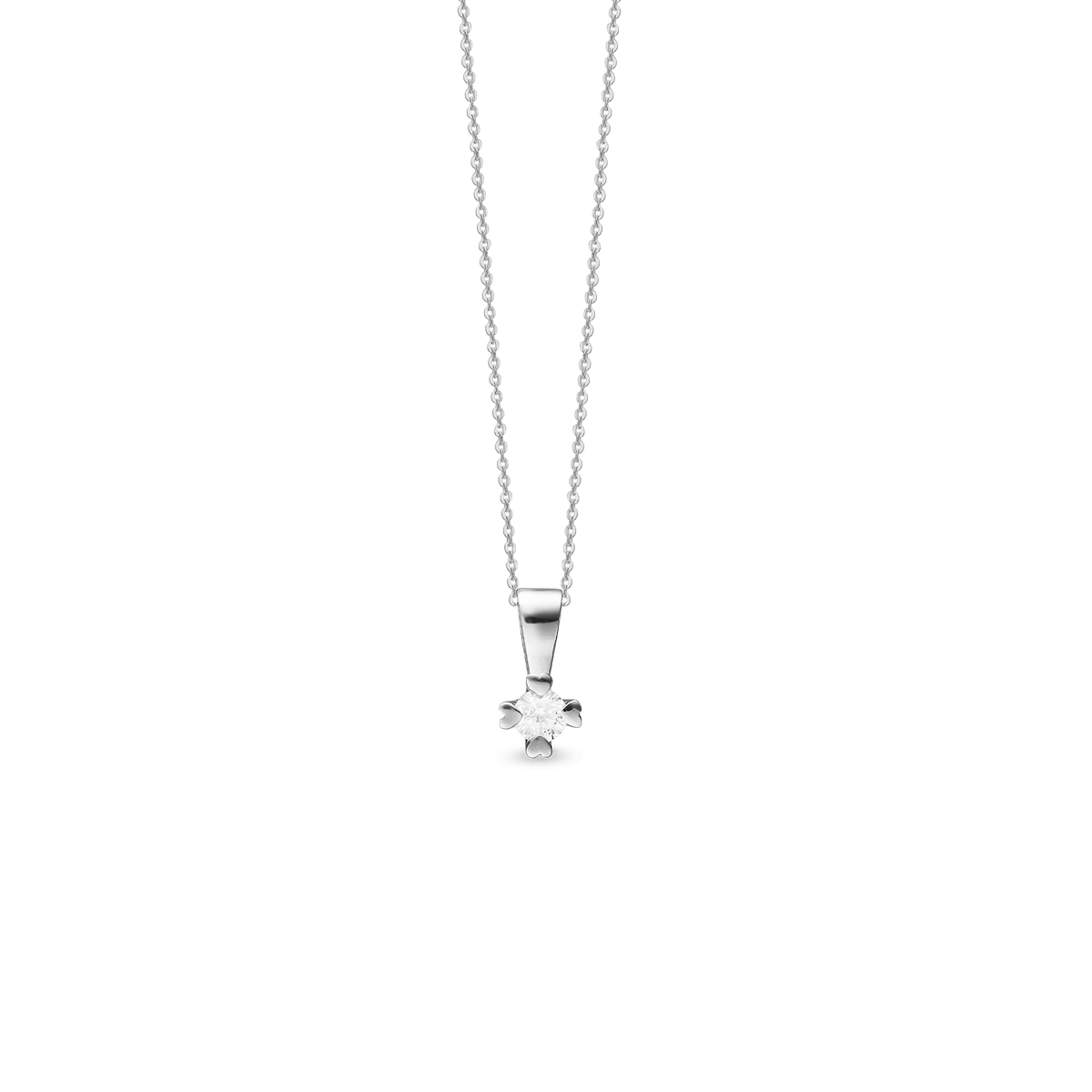 Mary By Aagaard — Mary Pendant With 0.05ct W/VS Labgrown Diamond Mary By Aagaard Mary Pendant With 0.05ct W/VS Labgrown Diamond — Anheng