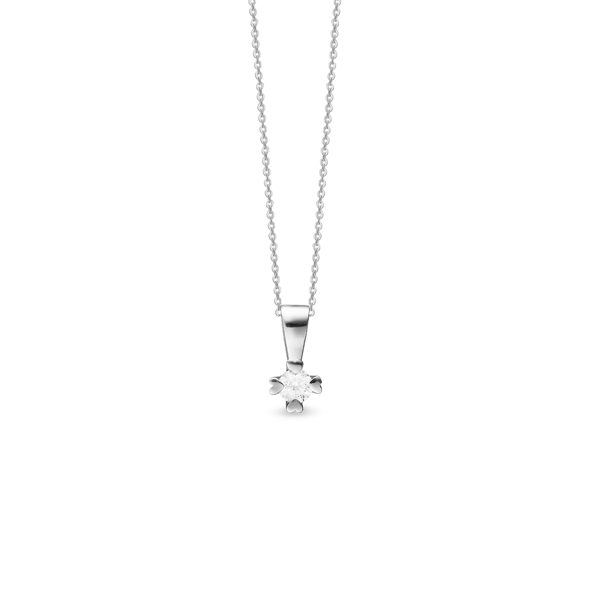 Mary By Aagaard — Mary Pendant With 0.10ct W/VS Labgrown Diamond Mary By Aagaard Mary Pendant With 0.10ct W/VS Labgrown Diamond — Anheng