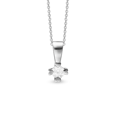 Mary By Aagaard — Mary Pendant 14 Carat With 1.00ct W/VS Labgrown Diamond Mary By Aagaard Mary Pendant 14 Carat With 1.00ct W/VS Labgrown Diamond — Pendentif