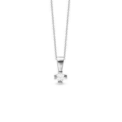 Mary By Aagaard — Mary Pendant 8 Carat With 0.20ct W/VS Labgrown Diamond Mary By Aagaard Mary Pendant 8 Carat With 0.20ct W/VS Labgrown Diamond — Pendentif