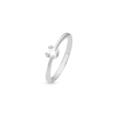 Mary By Aagaard — Mary Ring 14 Carat With 0.25ct W/VS Labgrown Diamond Mary By Aagaard Mary Ring 14 Carat With 0.25ct W/VS Labgrown Diamond — Ring