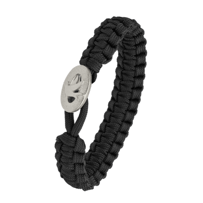 From Soldier to Soldier — FSTS Bracelet Black with Sterling Silver Peace Dove Lock From Soldier to Soldier FSTS Bracelet Black with Sterling Silver Peace Dove Lock — Bransoletka