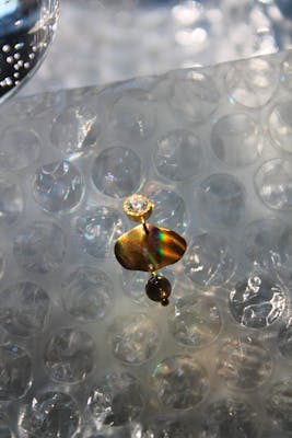 STINE A Jewelry — Big Dot Clear STINE A Jewelry Big Dot Clear — Boucle d'oreille