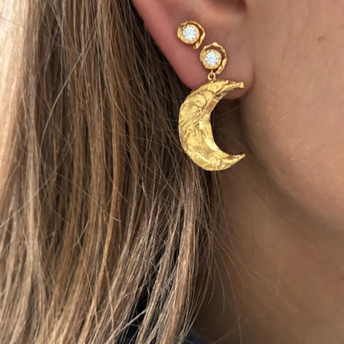 STINE A Jewelry — Big Flow Earring STINE A Jewelry Big Flow Earring — Øreringer