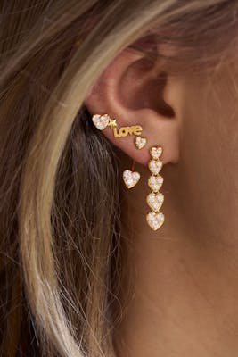 STINE A Jewelry — Petit J'adore Earring STINE A Jewelry Petit J'adore Earring — Oorbel
