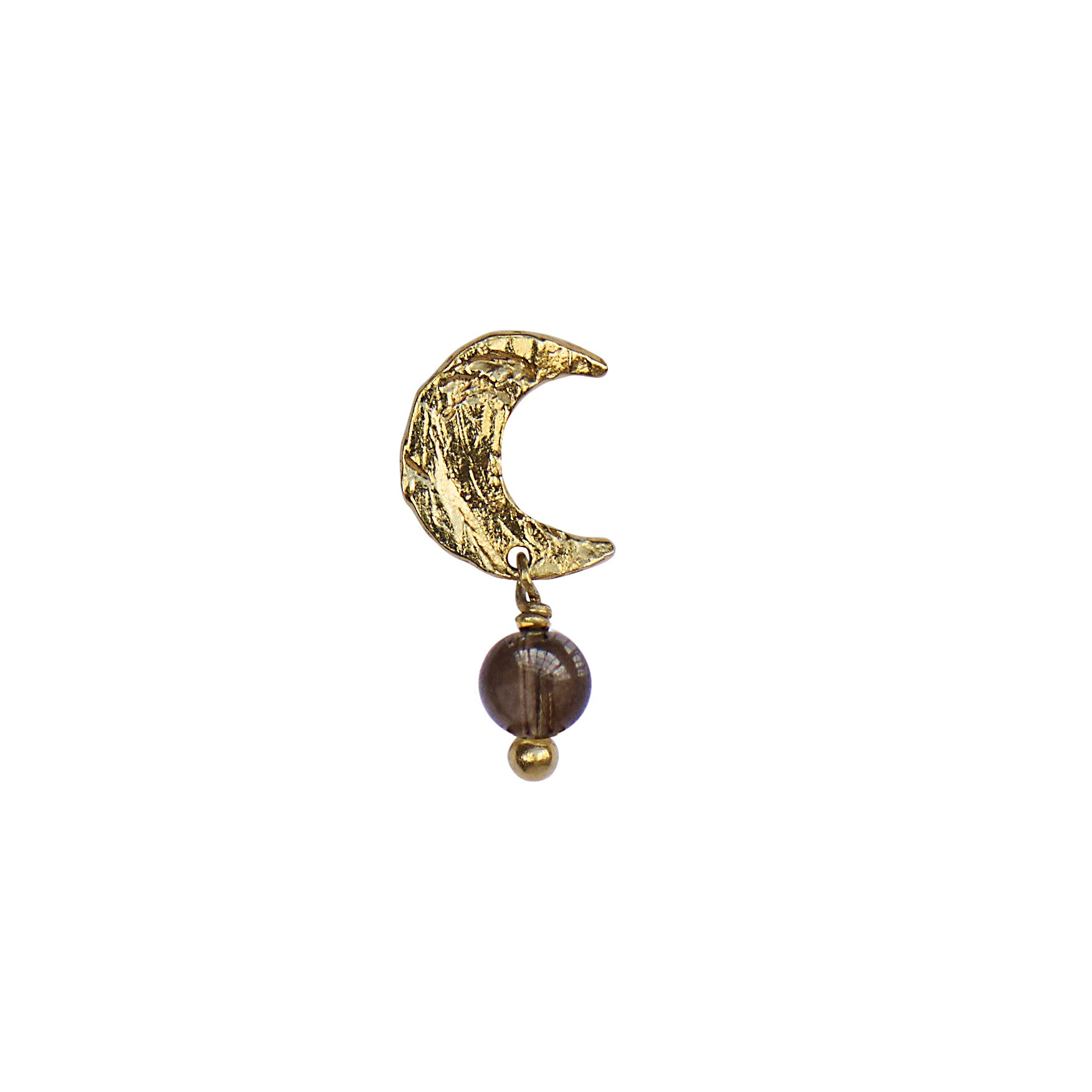 STINE A Jewelry Petit Claire de Lune Earring Mocha — Øreringe