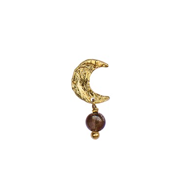 STINE A Jewelry — Petit Claire de Lune Earring Mocha STINE A Jewelry Petit Claire de Lune Earring Mocha — Oorbel