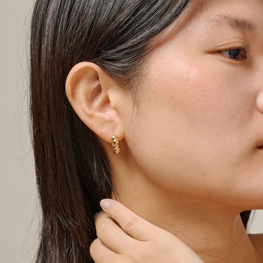 Enamel Copenhagen Nara Hoops — Örhängen