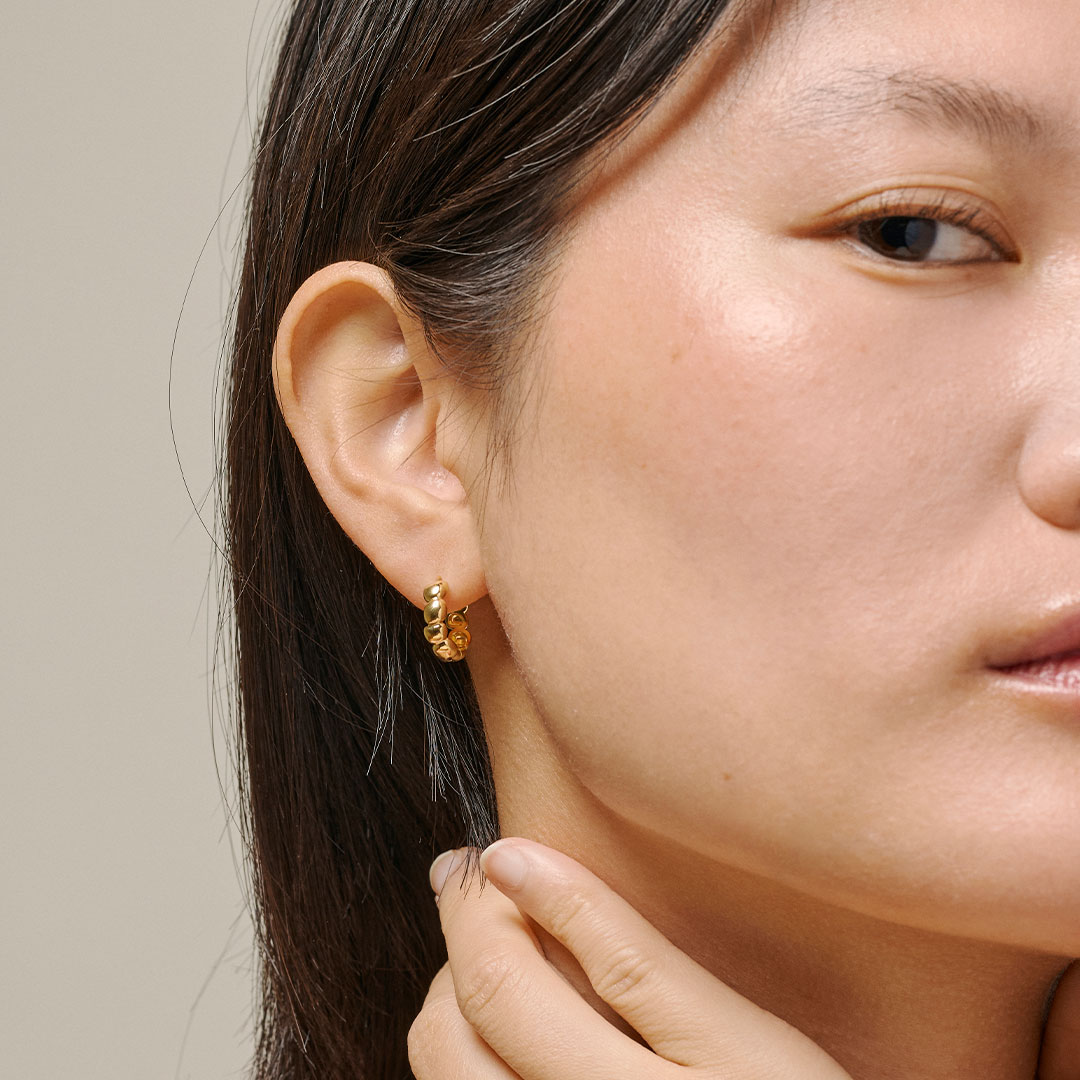 Enamel Copenhagen Nara Hoops — Øreringe