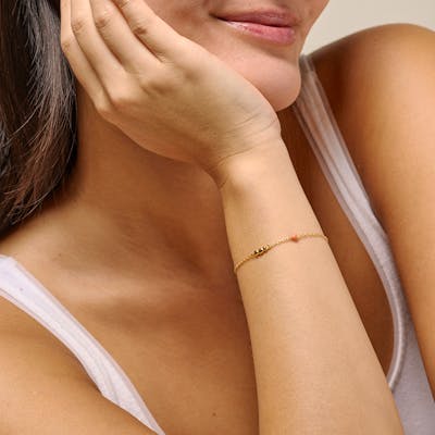 Enamel Copenhagen — Nara Bracelet Light coral Enamel Copenhagen Nara Bracelet Light coral — Bracelet