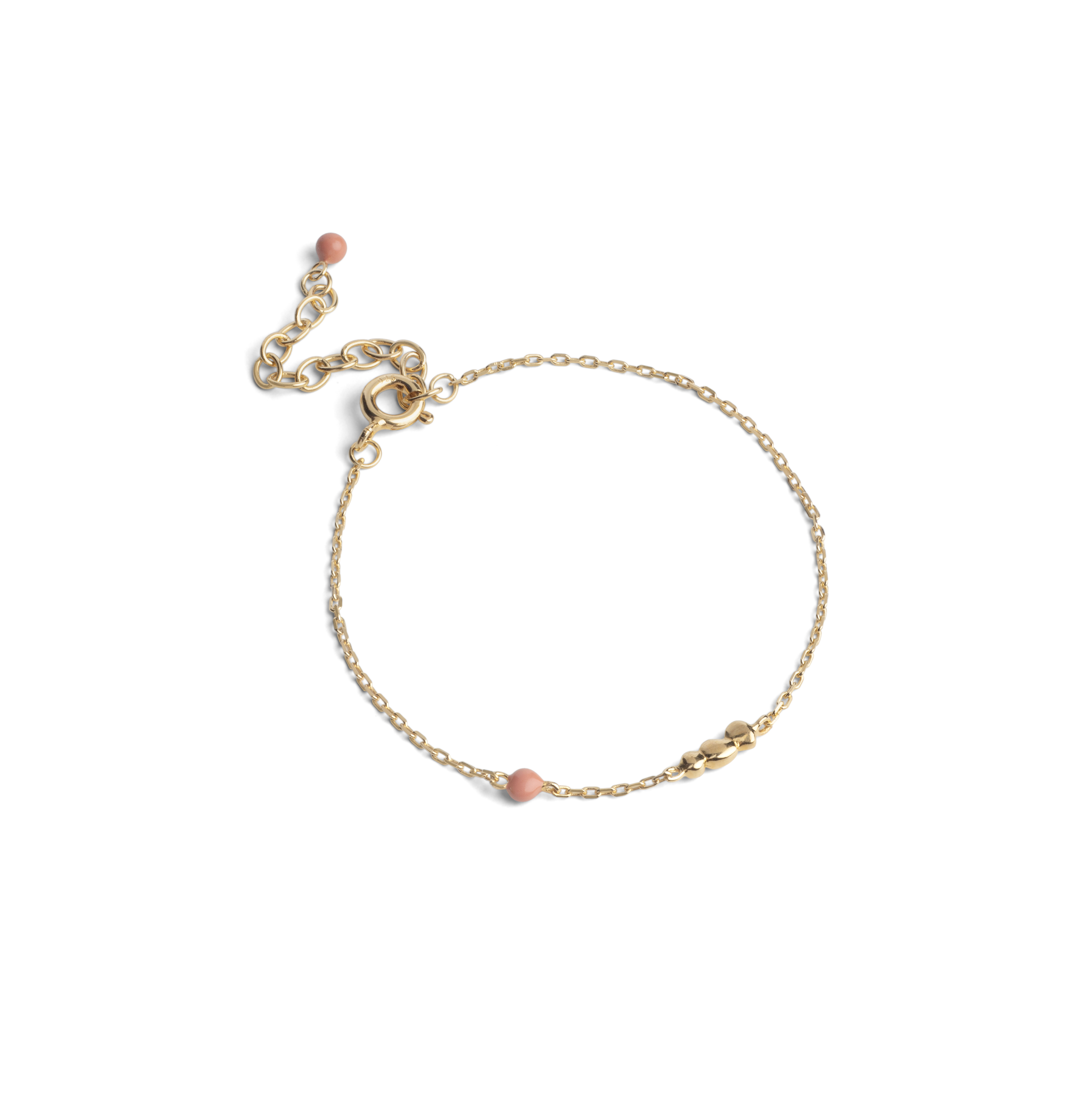 Enamel Copenhagen Nara Bracelet Light coral — Armbånd