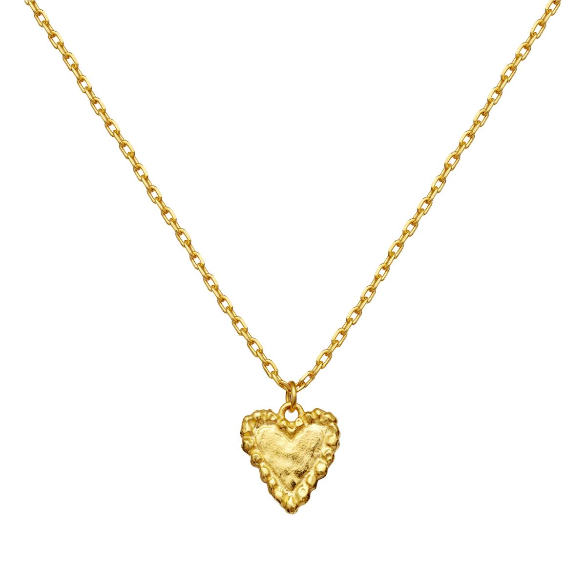 Maanesten — Fatale Necklace Golden heart fatale necklace