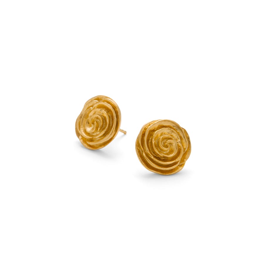 Pernille Corydon — Large Rose Earsticks Pernille Corydon Large Rose Earsticks — Boucle d'oreille