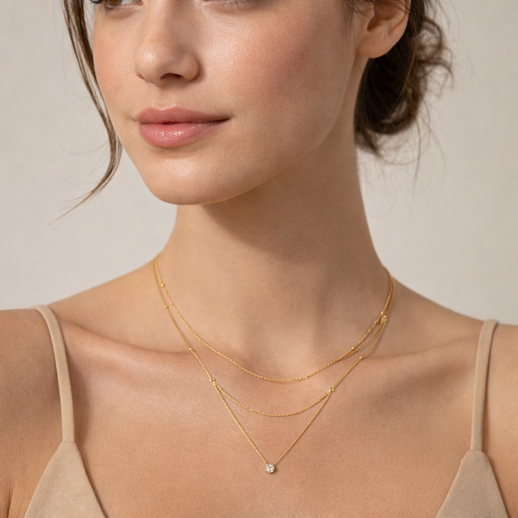 Ayo Copenhagen Eloise Duo Necklace — Collier