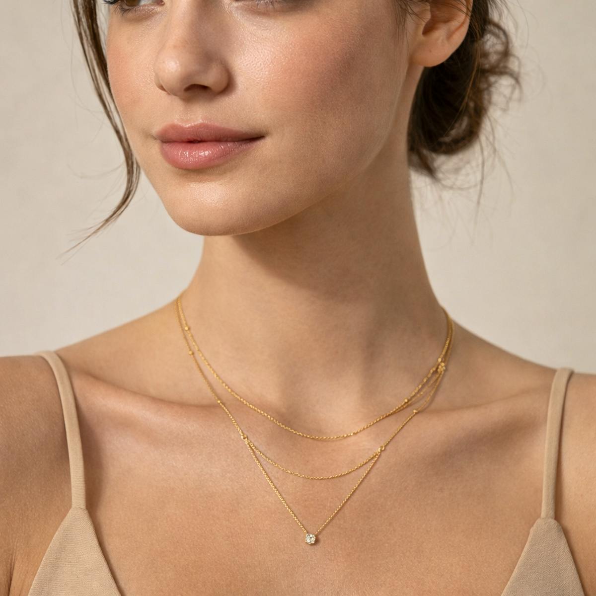 Ayo Copenhagen — Eloise Duo Necklace Ayo Copenhagen Eloise Duo Necklace — Necklace